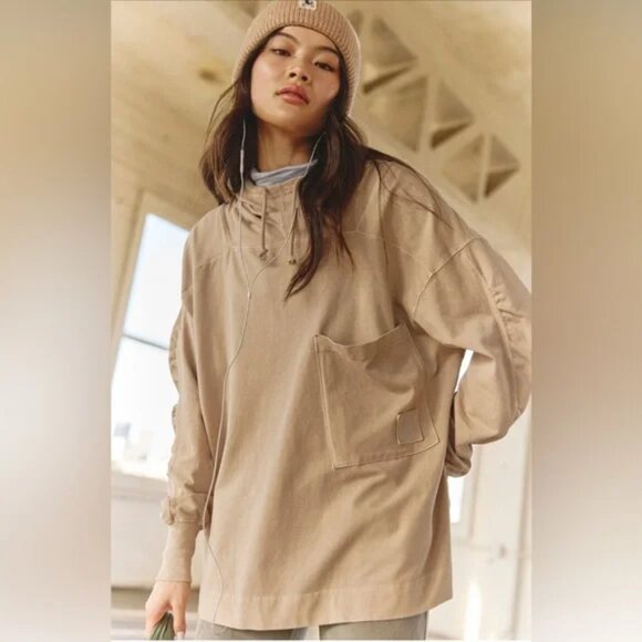 Free People Hot Shot Hooded Layer NWT - (XS) - Picture 2 of 4